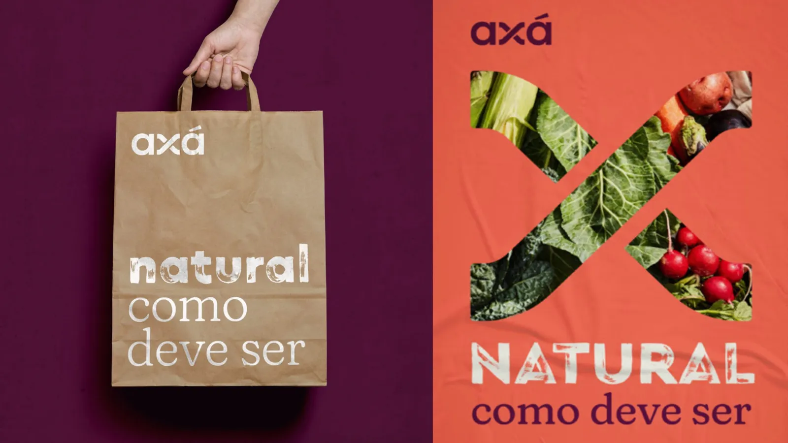 Aplicação da marca Axá Orgânicos (imagem 4 de 10)