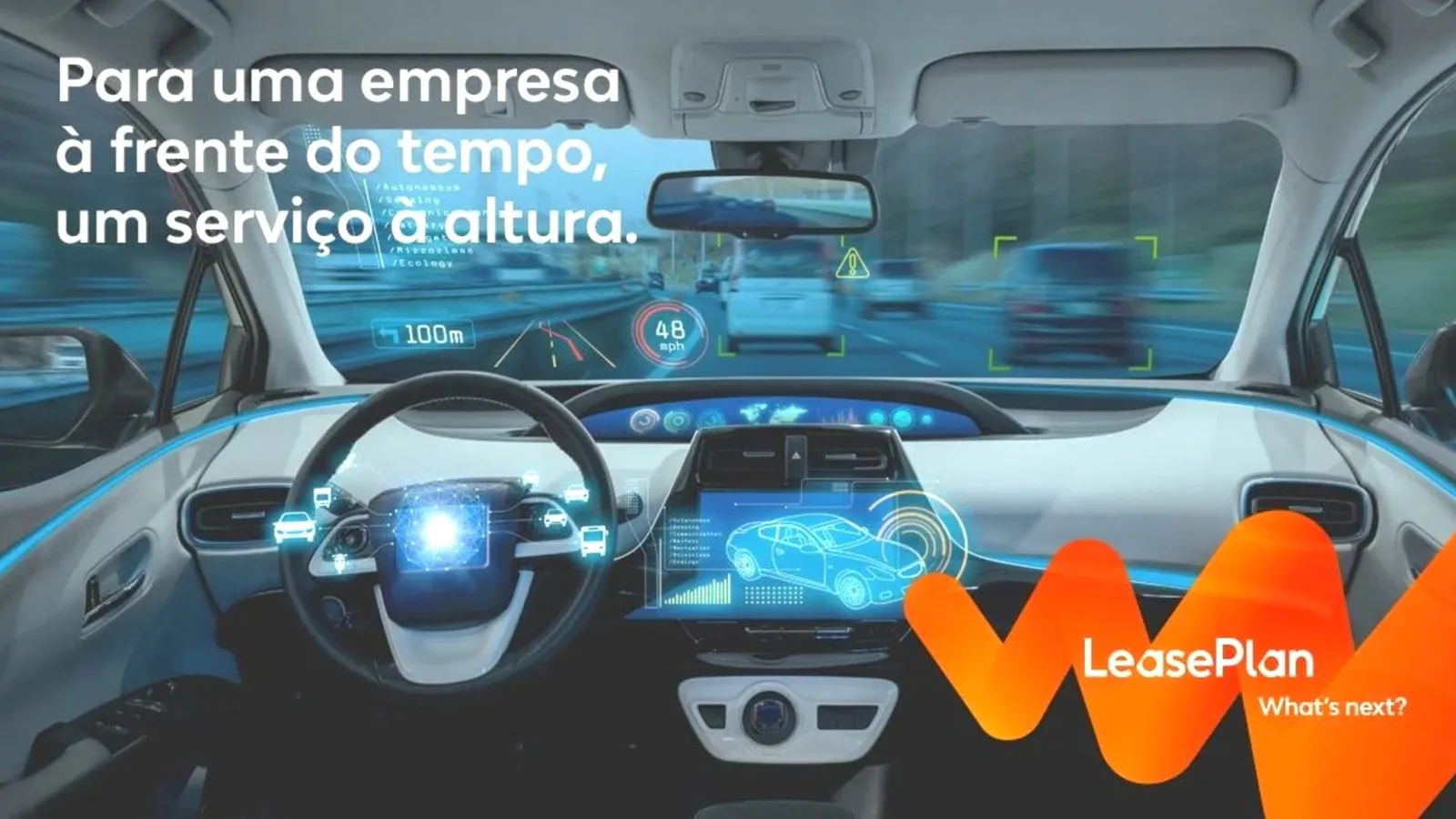 Aplicação da marca LeasePlan (imagem 1 de 4)