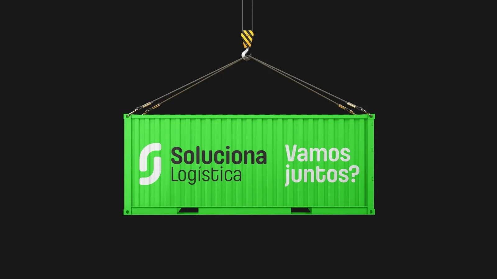 Aplicação da marca Soluciona Logística (imagem 3 de 7)